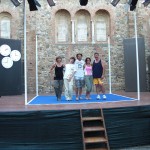 Gli irriducibili sul palco della Piazzetta di S.Maria di Allerona