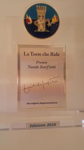 Premio miglior spettacolo alla V edizione de “La Torre che ride” di Porto Potenza Picena (MC) (Oh Dio mio!)