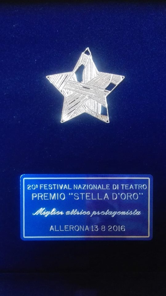 Premio miglior attrice protagonista alla XX Stella d’oro di Allerona (TR) (Oh Dio mio!)