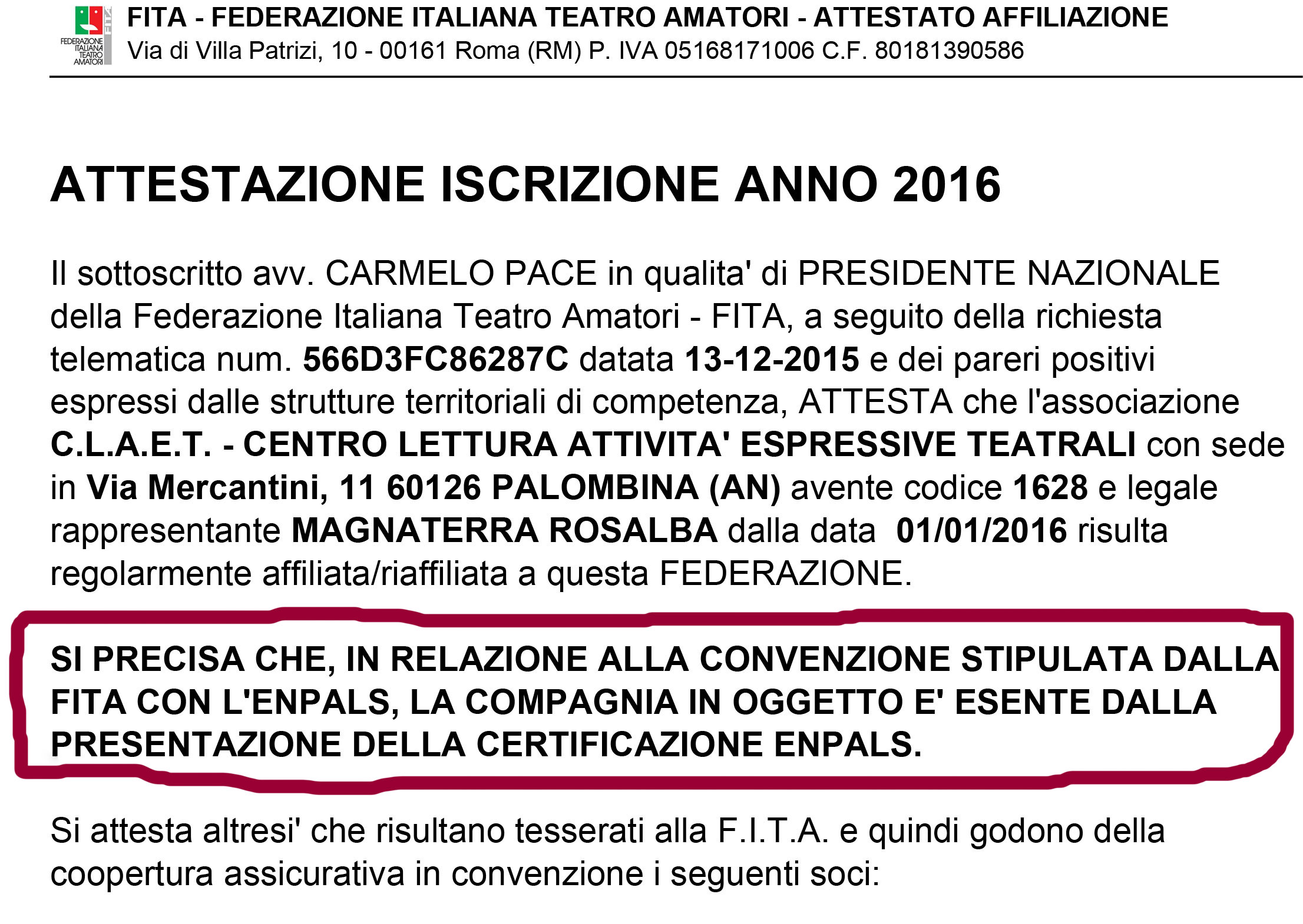 L’agibilità Inps ex Enpals. Come stanno le cose per le compagnie amatoriali?