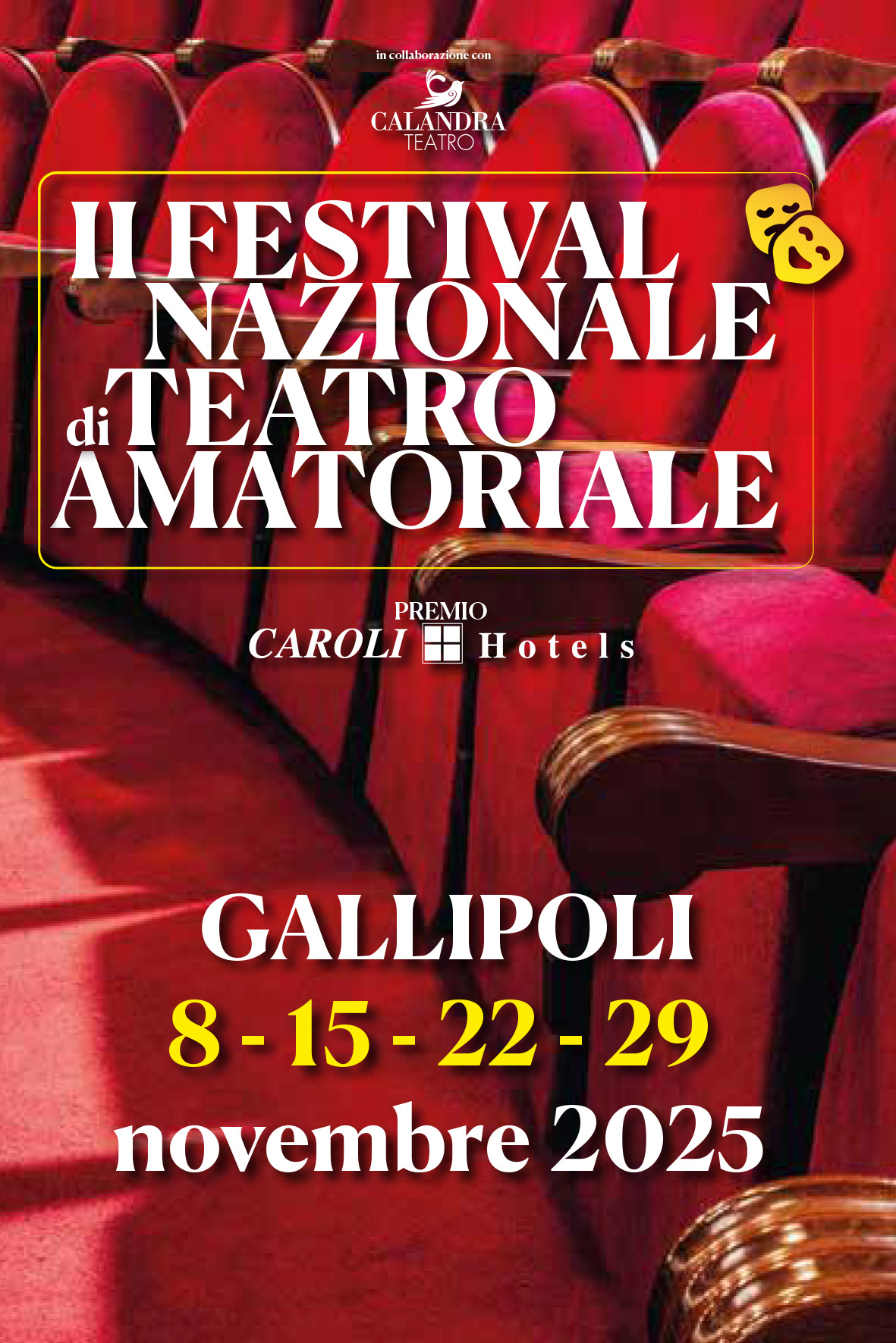 II Festival Nazionale di Teatro Amatoriale in programma a Gallipoli